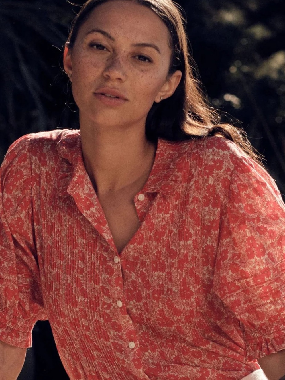 Trovata Birds Of Paradis Floral top ASO